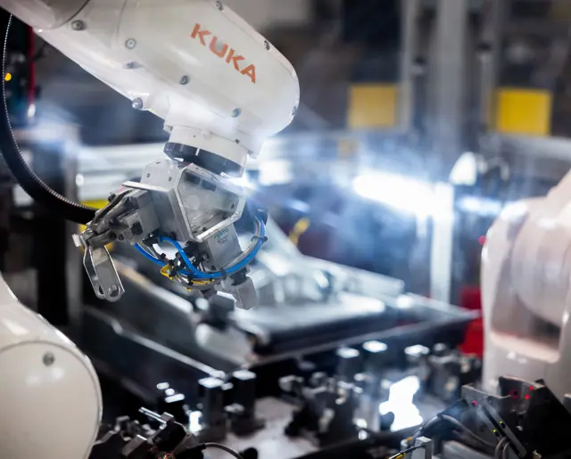 Tillverkning industrirobot Automatisering industrirobot