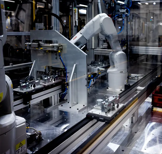 Automation till Thule Tillverkning komponenter