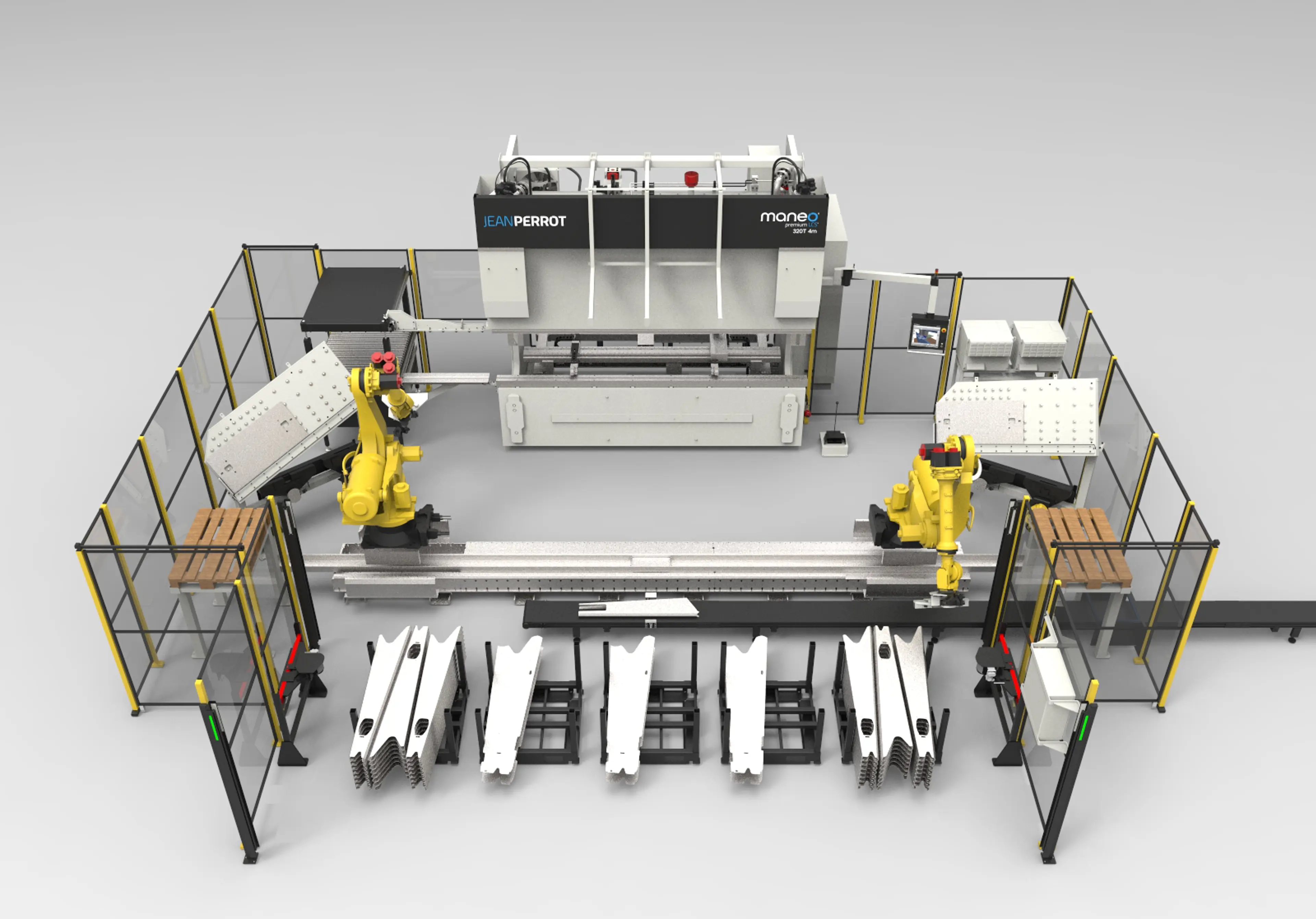 Automatisk bockcell med robot